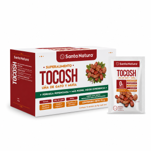 Caja de sachet 15u tocosh con uña de gato y muña x 5 g c/u