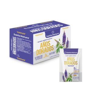 Caja de sachet 15u batido años dorados x 10 g c/u