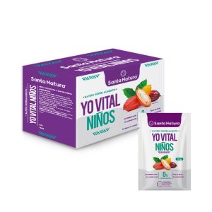 Caja de sachet 15u batido yo vital niños x 10 g c/u